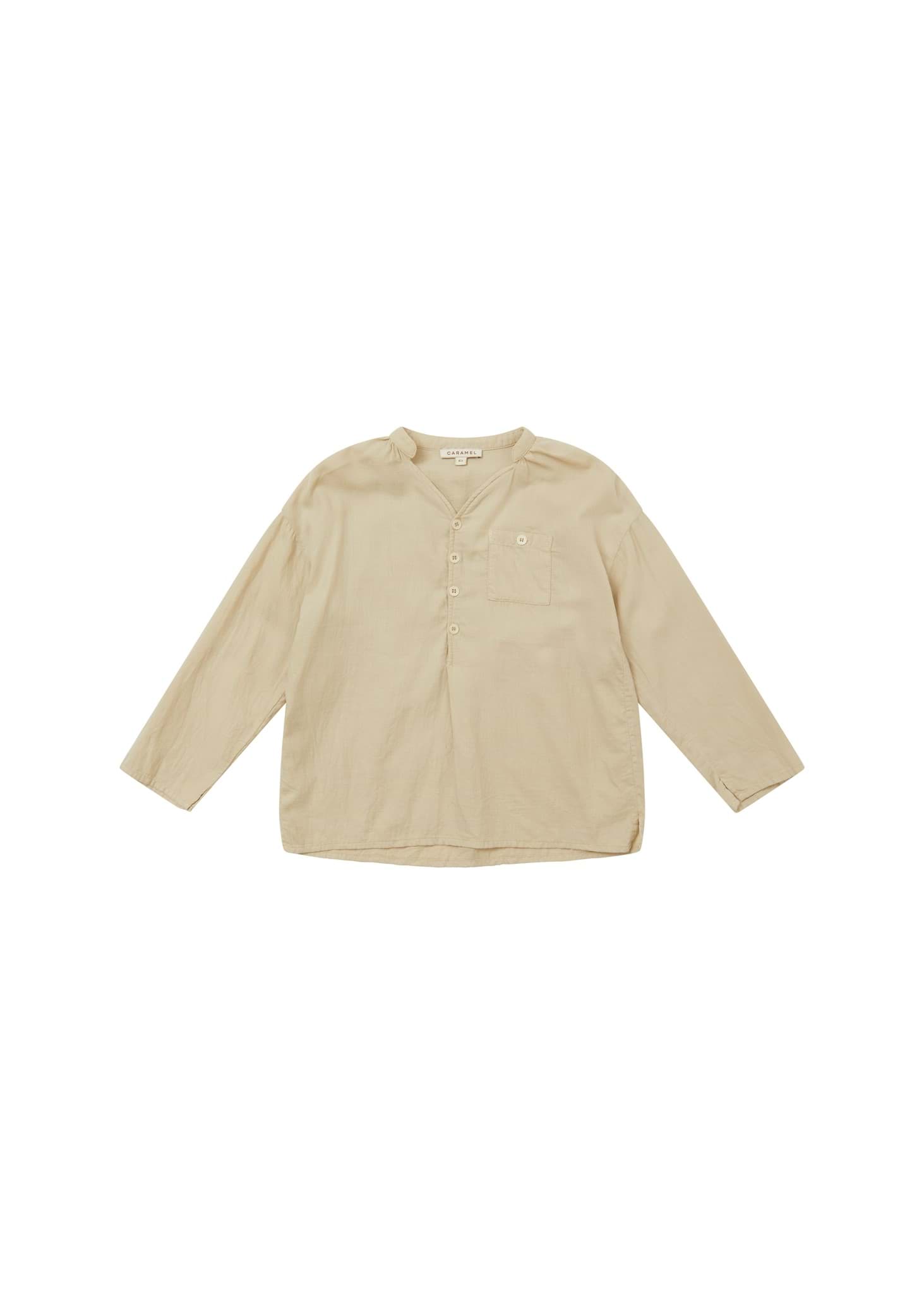 Picture of ADONIS SHIRT- SAND COTTON